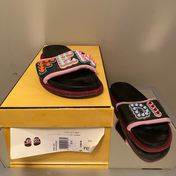 Authentic Fendi Slides - Picture 2 of 4